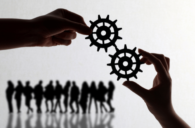 Put together people who complement each other's strengths and challenges