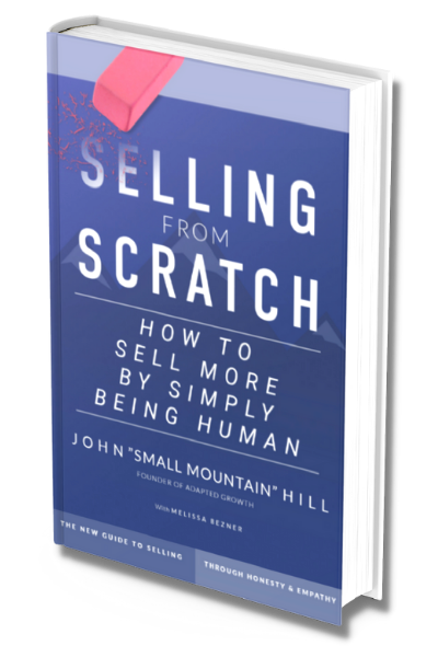 Selling From Scratch hardcover mock-up