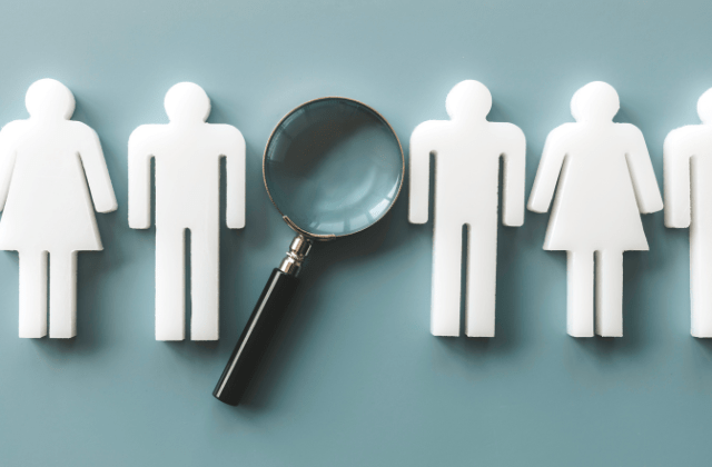 Abstract image of hiring in the workplace